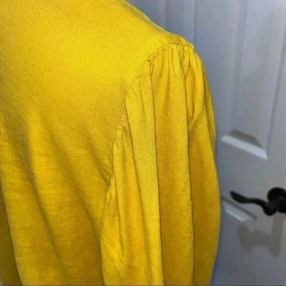 Urban Outfitters Linen Blend Boho Button front Blouse / shirt ❤️ - Picture 5 of 10